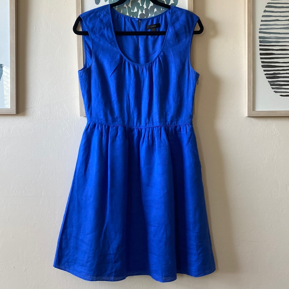 J. Crew linen dress